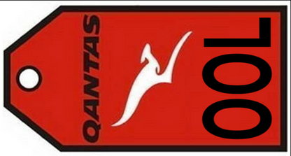 Qantas Luggage Tag