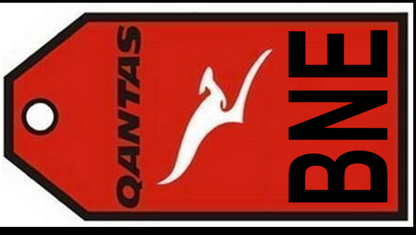 Qantas Luggage Tag