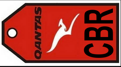 Qantas Luggage Tag