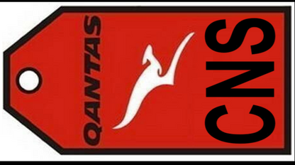 Qantas Luggage Tag