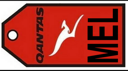 Qantas Luggage Tag