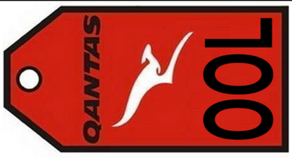 Qantas Luggage Tag