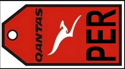 Qantas Luggage Tag