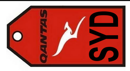 Qantas Luggage Tag