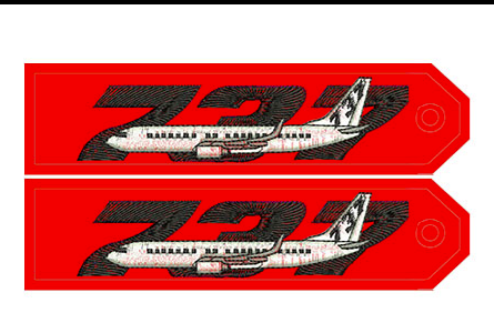 Keychain - Boeing Aircraft Type