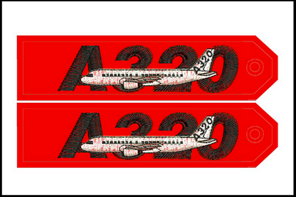 Key Tag - Airbus Aircraft