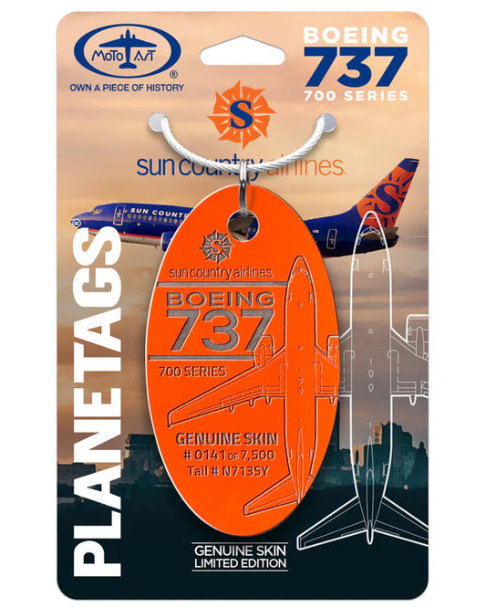 Planetags - Sun Country Airlines® 737 N713SY