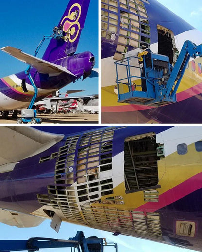 Planetags B747-400 Thai Airways #HS-TGM