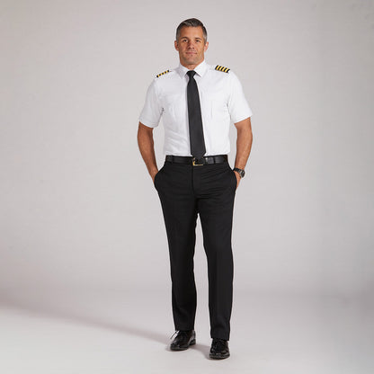 Tropo - Fitted Men's Short Sleeve Pilot Shirt