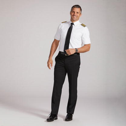 Tropo - Fitted Men's Short Sleeve Pilot Shirt
