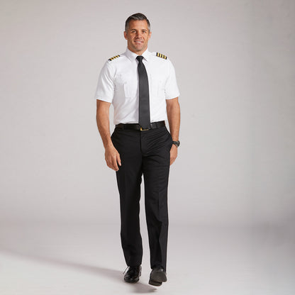 Tropo - Fitted Men's Short Sleeve Pilot Shirt