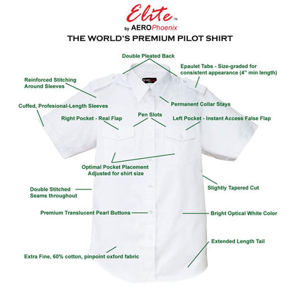 Mens Elite Pilot Shirts