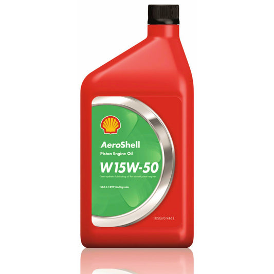 Aeroshell Piston Engine Oil W15W-50 - 1QT
