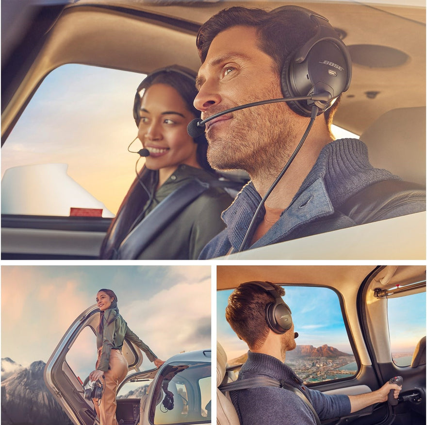 Enhance Your  
Flying Experience 
With Bose