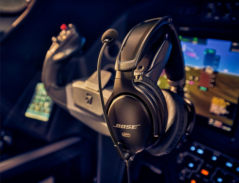 Enhance Your  
Flying Experience 
With Bose