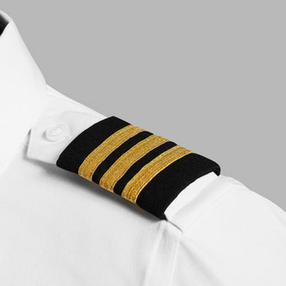 A Cut Above Epaulettes - Premium Gold on Black