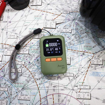 Electronic CO/CO2 Detector