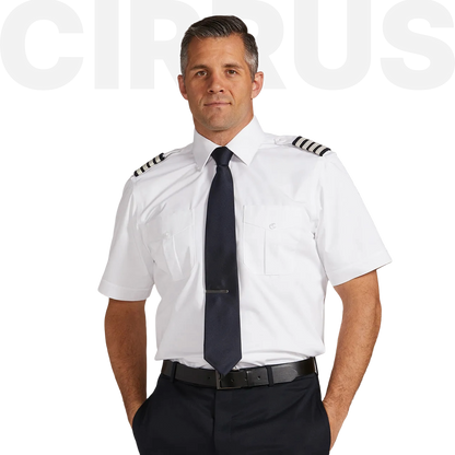Cirrus - Men's Short Sleeve Pilot Shirt