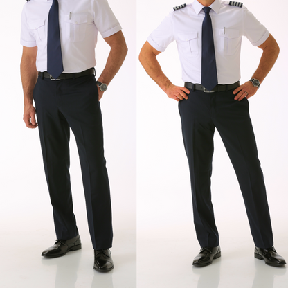Mens Uniform Pants - Falcon Poly Wool - Navy