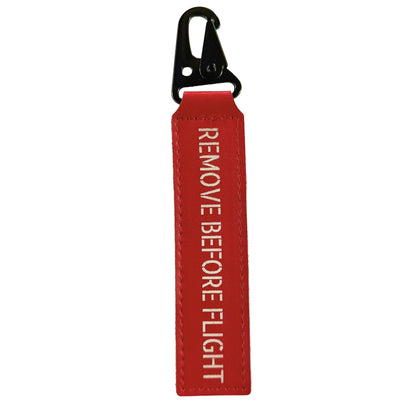 Handmade Leather RBF Keyring Tag