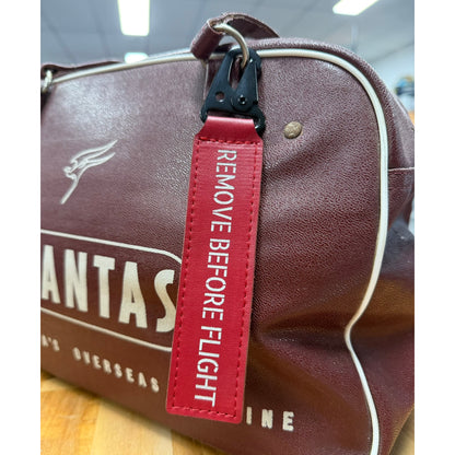 Handmade Leather RBF Keyring Tag