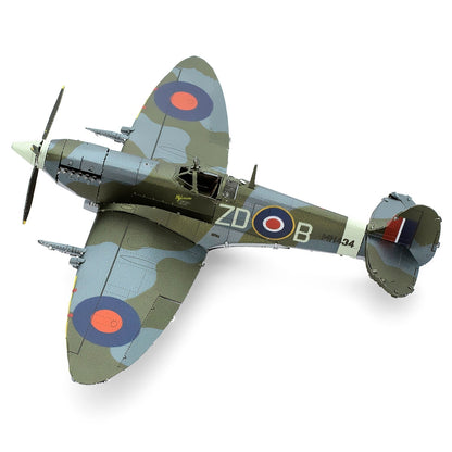 British fighter aircraft 3D metal model kit for desktop aviation display and hobby building