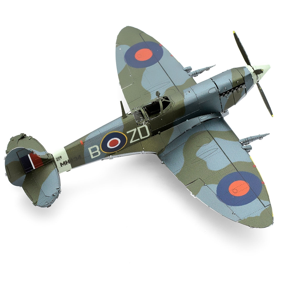 WWII Spitfire airplane metal miniature kit for pilot shop gifts and aircraft model fans