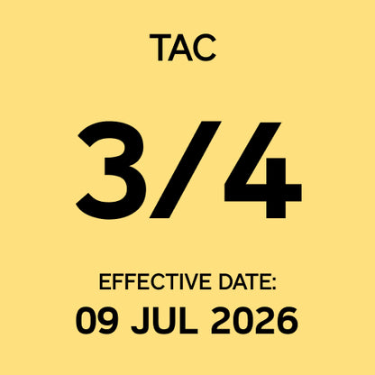 Australian TAC - 09 July 2026