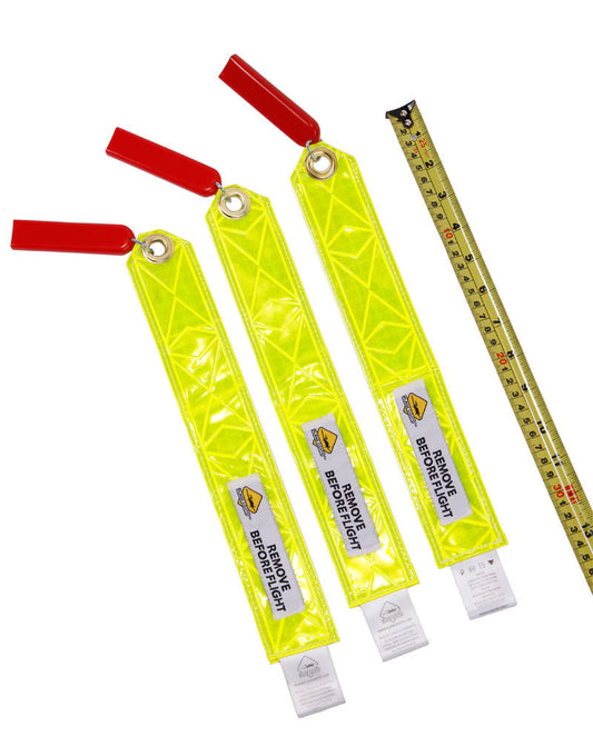 Pilot aircraft static port safety covers accessory
