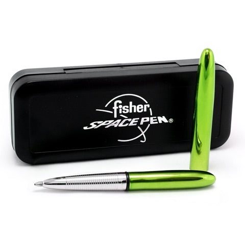 Fisher Space Bullet Pen Aurora Borealis Green Pilot Pen