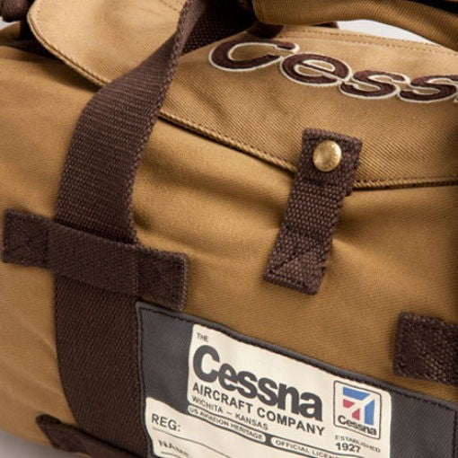 Cessna Vintage Stow Bag-Red Canoe-Downunder Pilot Shop Australia