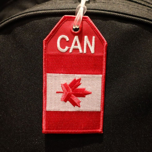 Canadian Flag - Luggage Tag