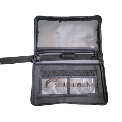 Zippered Logbook Cover  STANDARD - BLACK