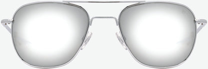 American Optical - Original Pilot - Polished Silver