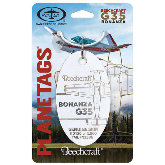 Planetags Beechcraft Bonanza G35 N35BE