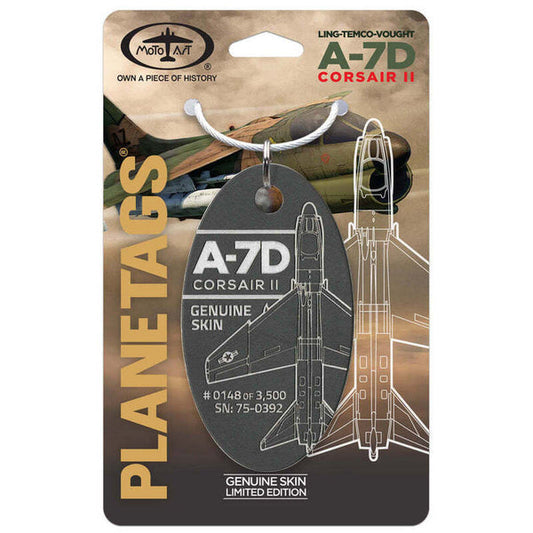 Planetags A-7D Corsair II 75-0392