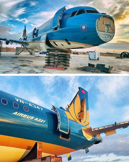 Planetags Vietnam Airlines Airbus A321-200 Tail VN-A347