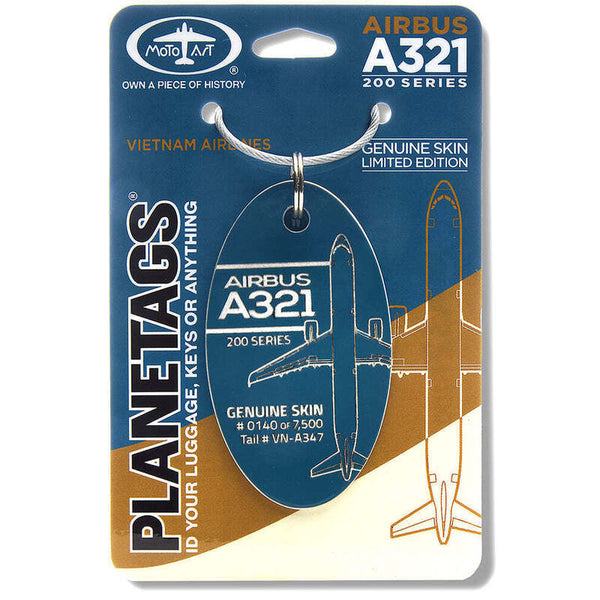 VN ベトナム航空 Planetags A321-200 ベトナム航空 エアバス A321-200 - PLANETAGS TAIL #VN-A347