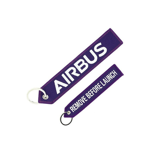 Airbus "Remove Before Launch" Key Tag