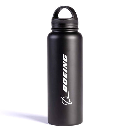 Boeing Logo Water Bottle - Black
