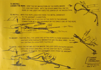 EZ Lock Aircraft Tie Down