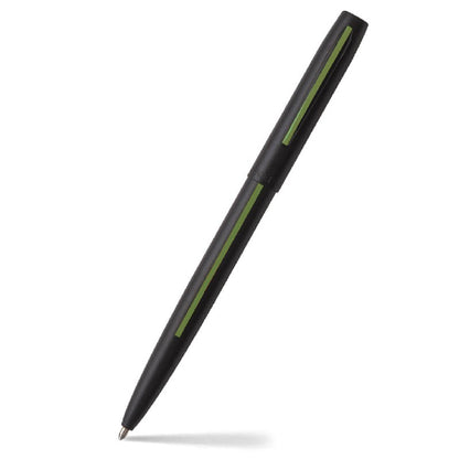 Fisher Space Pen Cap-O-Matic - Thin Green Line (Matte Black with Green Line)