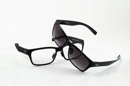 Flying Eyes Kingfisher Matte Black, Gradient Grey