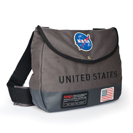 Red Canoe NASA Shoulder Bag - Grey