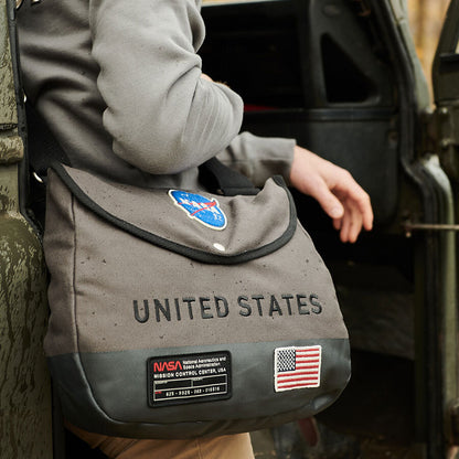 Red Canoe NASA Shoulder Bag - Grey