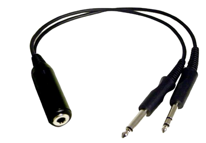 PA75U Ultralight/Ground Ops to GA Headset Adaptor