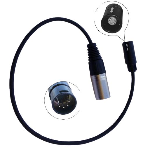 PA-89A LEMO to Airbus Headset Adaptor