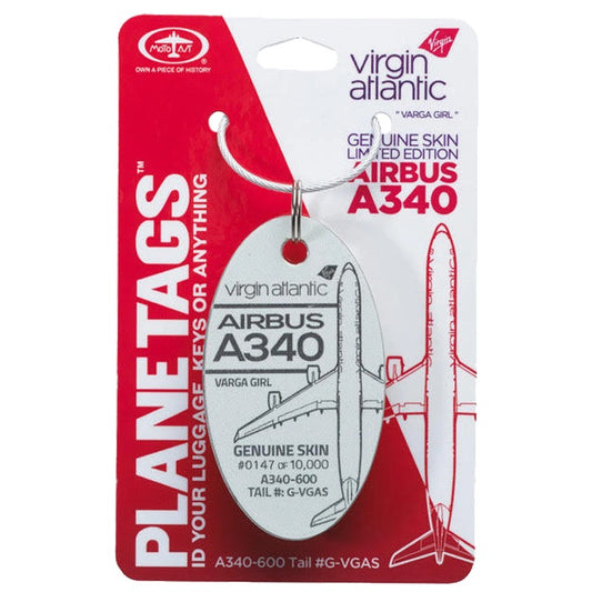 Planetags A340 Virgin Atlantic - Varga Girl