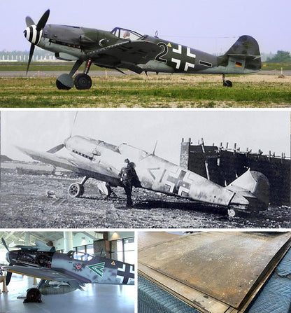 Planetags Messerschmitt Bf-109 - 610937