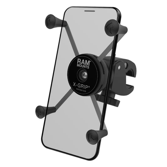 RAM X-Grip Large Phone Mount with Low-Profile RAM Tough-Claw